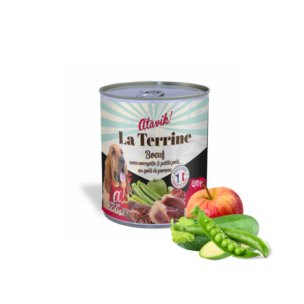 Boites Atavik® pour chien, terrines variées (à l’unité) – Image 3